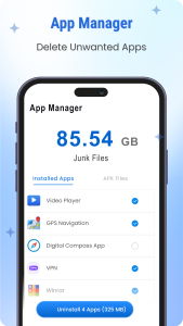 اسکرین شات 4 برنامه Phone Cleaner - All in one