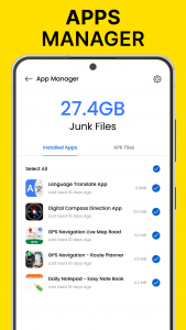 اسکرین شات 4 برنامه Phone Cleaner - All in one