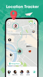 اسکرین شات برنامه GPS Tracker and Phone Locator 1