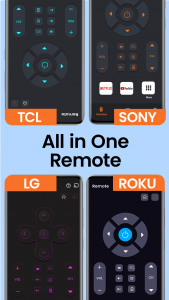 اسکرین شات برنامه Remote Control for TV 4