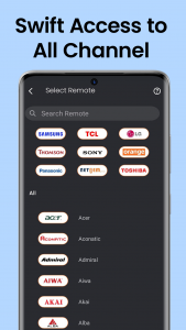 اسکرین شات برنامه Remote Control for TV 3