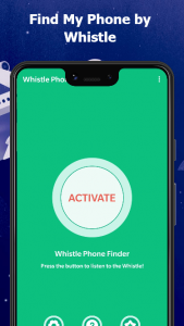 اسکرین شات 1 برنامه Find My Phone by Whistle
