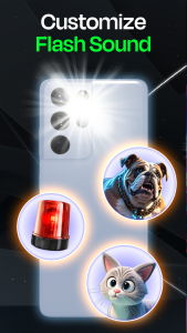 اسکرین شات برنامه LED Flashlight - Flash Alert 2