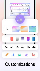 اسکرین شات 6 برنامه iphone 15 Keyboard Fonts Emoji