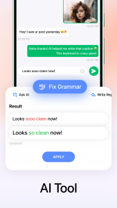 اسکرین شات 2 برنامه iphone 15 Keyboard Fonts Emoji