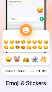 اسکرین شات 5 برنامه iphone 15 Keyboard Fonts Emoji