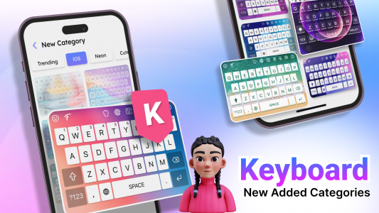 اسکرین شات برنامه iphone 15 Keyboard Fonts Emoji 1