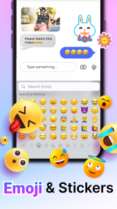 اسکرین شات 6 برنامه iphone 15 Keyboard Fonts Emoji