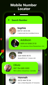 اسکرین شات برنامه Phone Number Location Tracker 1