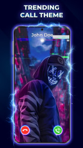 اسکرین شات 6 برنامه Color Call Screen & Ringtone