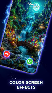 اسکرین شات 4 برنامه Color Call Screen & Ringtone