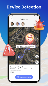 اسکرین شات 2 برنامه Phone Tracker & GPS Location