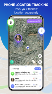 اسکرین شات برنامه Phone Tracker & GPS Location 5