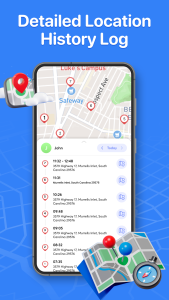 اسکرین شات 5 برنامه Phone Tracker & GPS Location