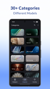 اسکرین شات 6 برنامه PhoneWalls - Stock Wallpapers