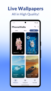 اسکرین شات 5 برنامه 4K Wallpapers - PhoneWalls