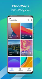 اسکرین شات برنامه PhoneWalls - Stock Wallpapers 3