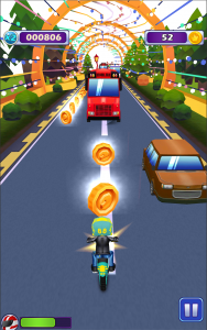 اسکرین شات بازی Subway Motorbike Runner 4