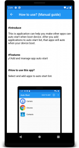 اسکرین شات برنامه Auto Start Manager 5