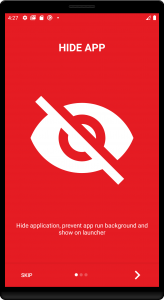 اسکرین شات برنامه Hide Apps Plus 1
