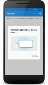 اسکرین شات برنامه Miracast - Wifi Display 5