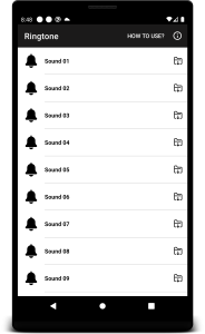 اسکرین شات 3 برنامه Old Phone Ringtones