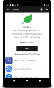 اسکرین شات 5 برنامه Old Phone Ringtones