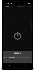 اسکرین شات برنامه Vibrate App 4