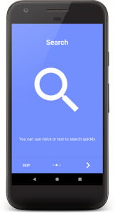 اسکرین شات برنامه Voice search App 2