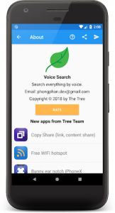 اسکرین شات برنامه Voice search App 8