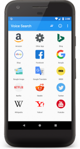 اسکرین شات برنامه Voice search App 4