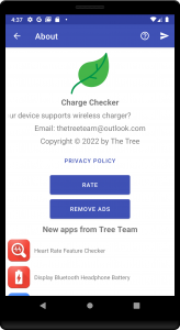 اسکرین شات برنامه Wireless Charging Checker 4