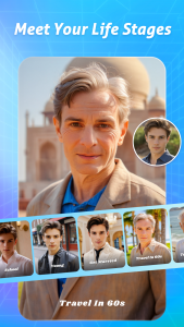 اسکرین شات 4 برنامه AgeCam: Face Age Changer App