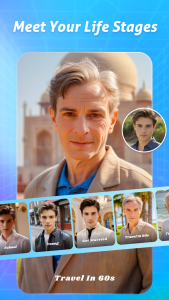 اسکرین شات برنامه AgeCam: Face Age Changer App 3