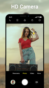 اسکرین شات 4 برنامه Camera for Android