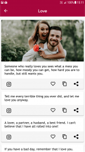 اسکرین شات برنامه Captions for photos 3