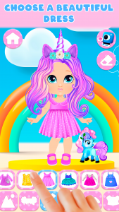 اسکرین شات بازی Dress: games for girls Offline 3