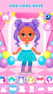 اسکرین شات بازی Dress: games for girls Offline 4