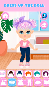 اسکرین شات بازی Dress: games for girls Offline 2