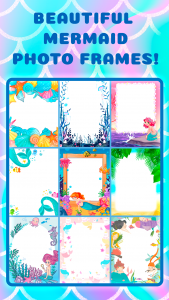 اسکرین شات 4 برنامه Mermaid Photo Editor & Frames