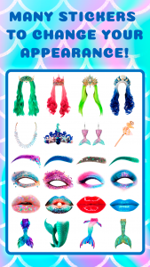 اسکرین شات 5 برنامه Mermaid Photo Editor & Frames