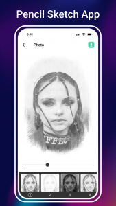 اسکرین شات برنامه Pencil Sketch Maker: Photo App 2