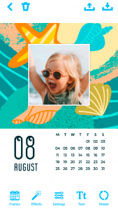 اسکرین شات برنامه Calendar Maker: Photo Editor 4