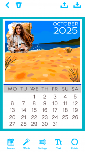 اسکرین شات برنامه Calendar Maker: Photo Editor 3