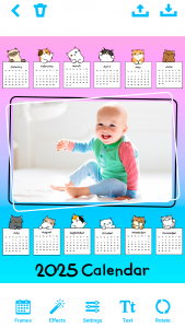 اسکرین شات برنامه Calendar Maker: Photo Editor 2