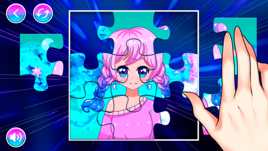 اسکرین شات 4 بازی Anime Jigsaw Puzzle: Girl Game