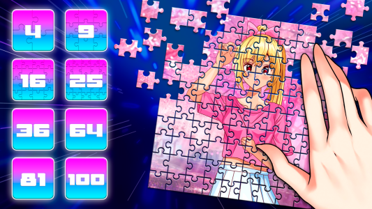 اسکرین شات 2 بازی Anime Jigsaw Puzzle: Girl Game
