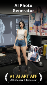 اسکرین شات 4 برنامه AI Photo Enhancer & Generator