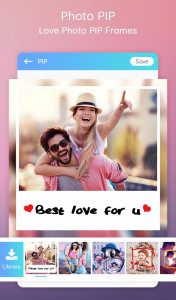 اسکرین شات 2 برنامه Photo PIP & Photo Editor