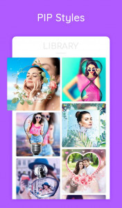 اسکرین شات 5 برنامه Photo PIP & Photo Editor